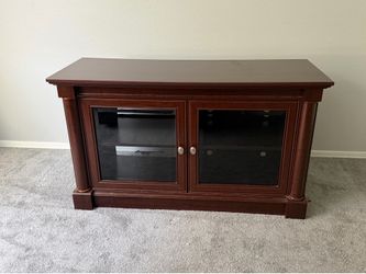 Wood TV stand/media console