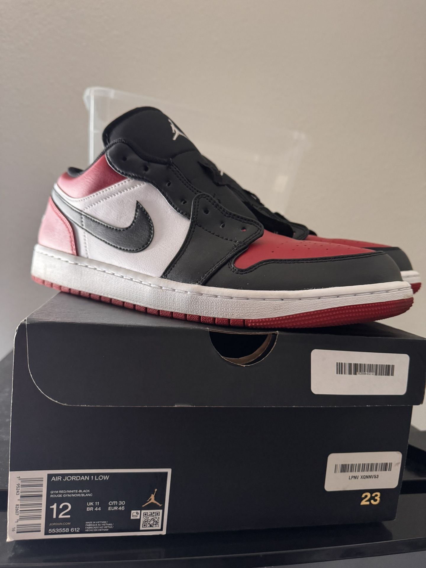 Jordan 1 Low Size 12 Men
