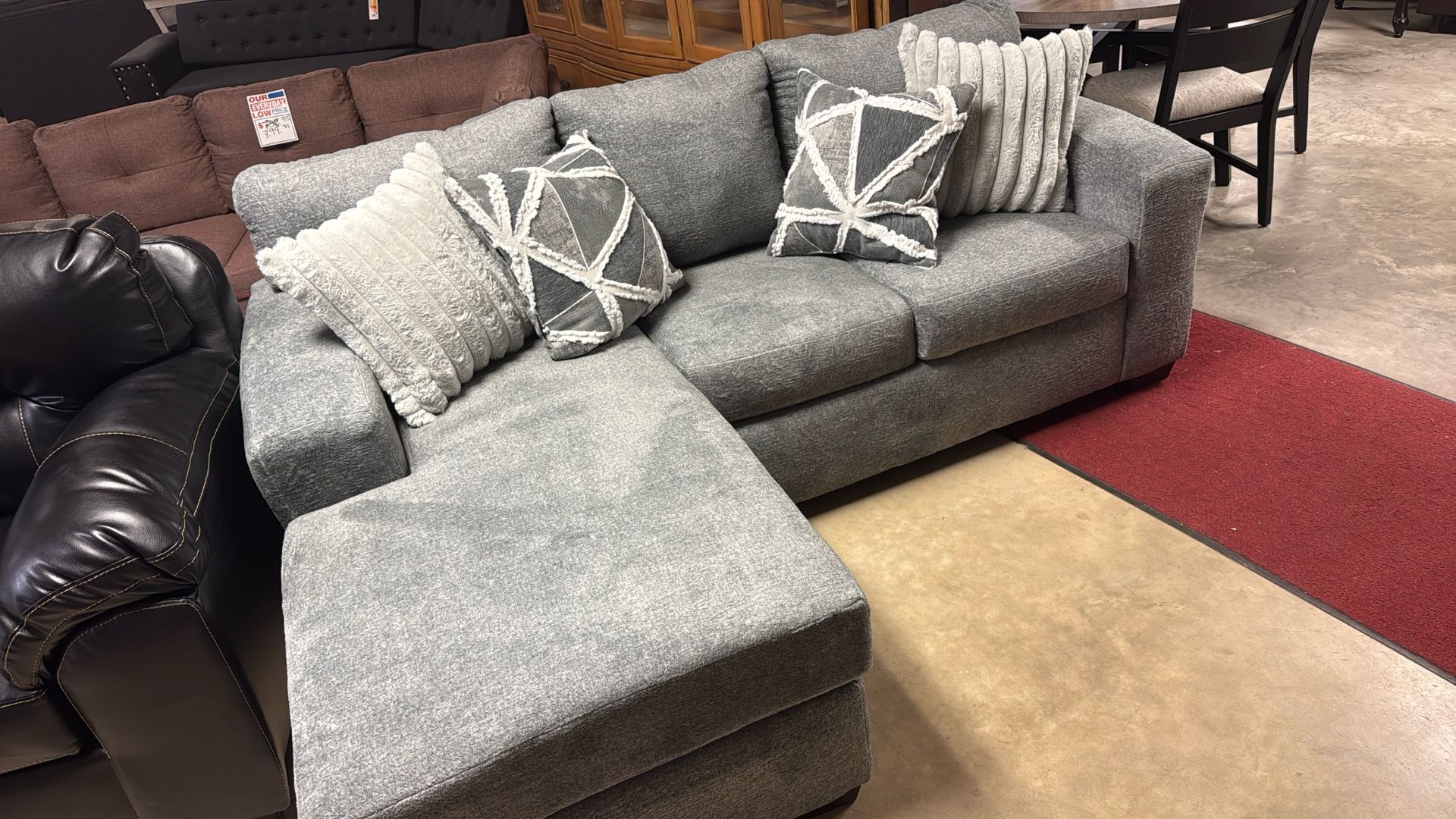 Sectionals from 799 to 1499 brand new