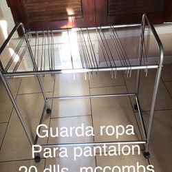 Rack Para Guardar Pantalones  25 Dlls Por Mccombs Firme  Northeast