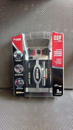 500 watt vehicle power system