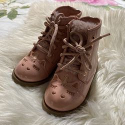 Size 7 Pink Unicorn Boots  Baby Girl 