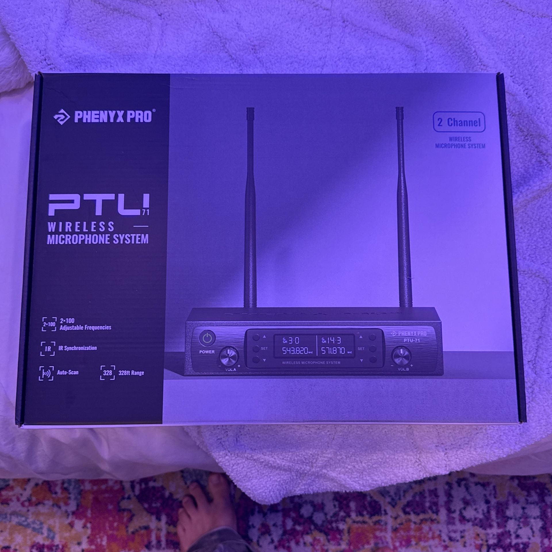 Phenyx Pro Wireless Mic System 