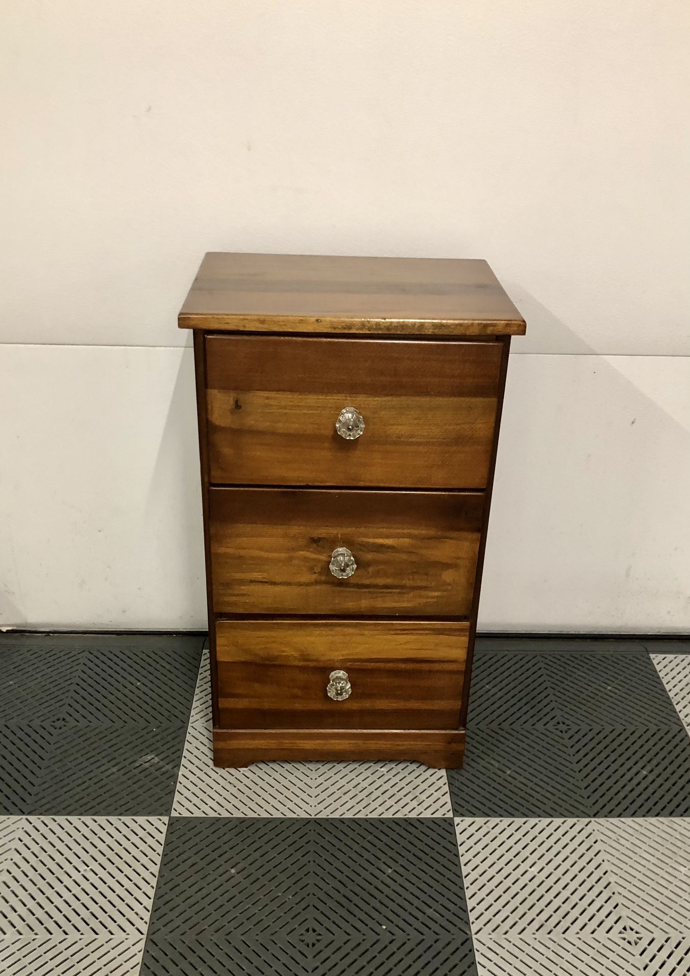 3 Drawer Small Wood Dresser / Storage