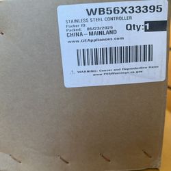 GE STAINLESS STEEL CONTROLLER WB56X33395 NEW IN BOX