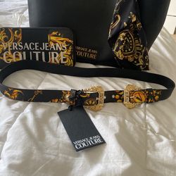 A Collection Of A Trio For Sachi Bag, Wallet, And Belt