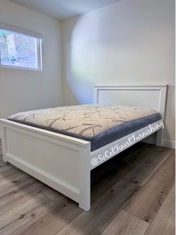 New Full Bed And Mattress