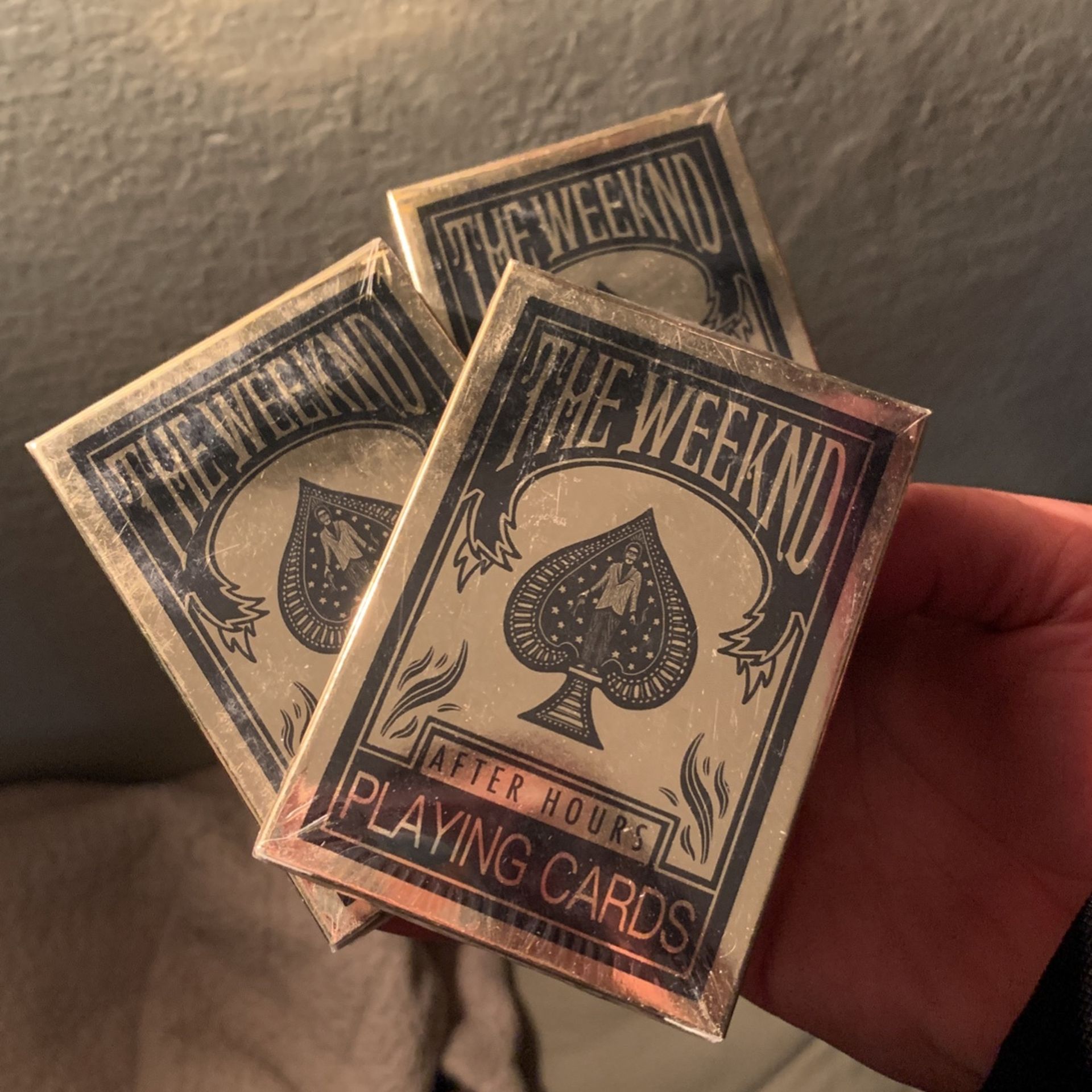 The Weeknd high quality After Hours Playing Cards