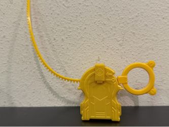 Yellow Beyblade Burst String Launcher blank