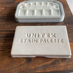 Dental Technologies, Stain, Palette, And Porcelain, Mixing Wet Tray