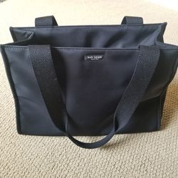 Kate Spade black baby diaper bag - brand new without tags