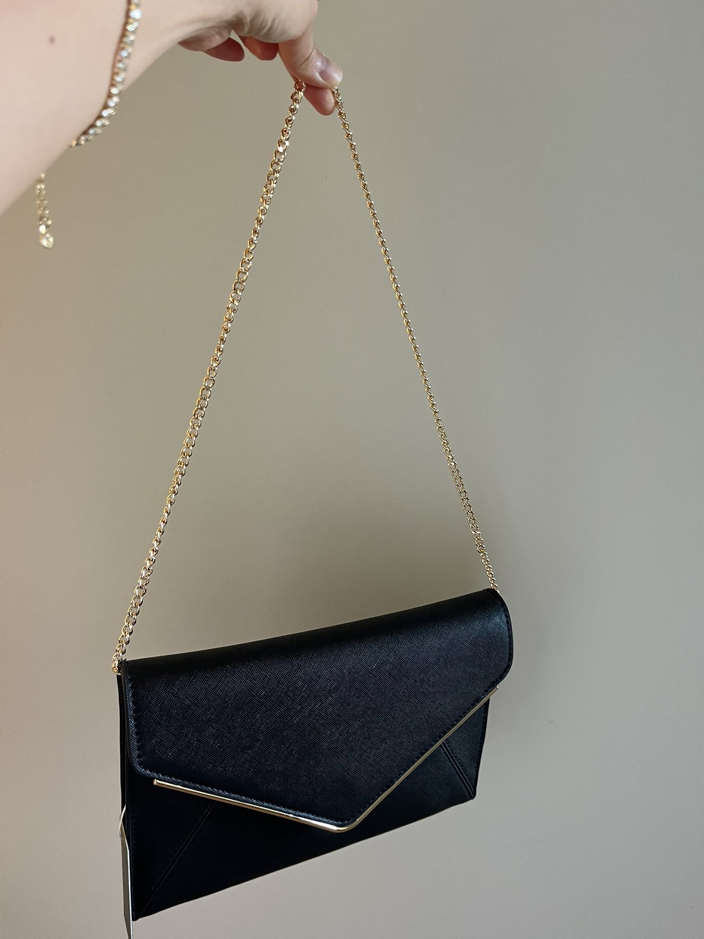 Brand New - Evening PU Leather Clutch Black