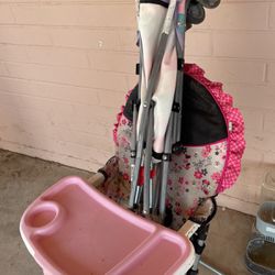 Stroller And  Highchair Combo