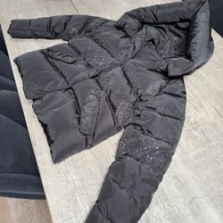 BLVCK Puffer Jacket Down Filled, Sz XS NWOT, Paid $320+tax