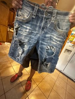 Rock Revival Jean shorts size 30