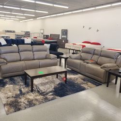 Reclining Sofa And Loveseat 