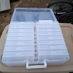 Bunch Of Small Plastic Containers 