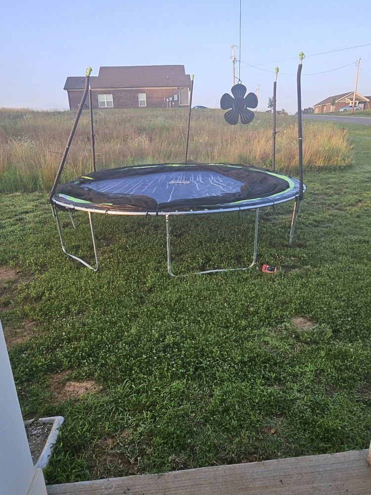 Trampoline must go