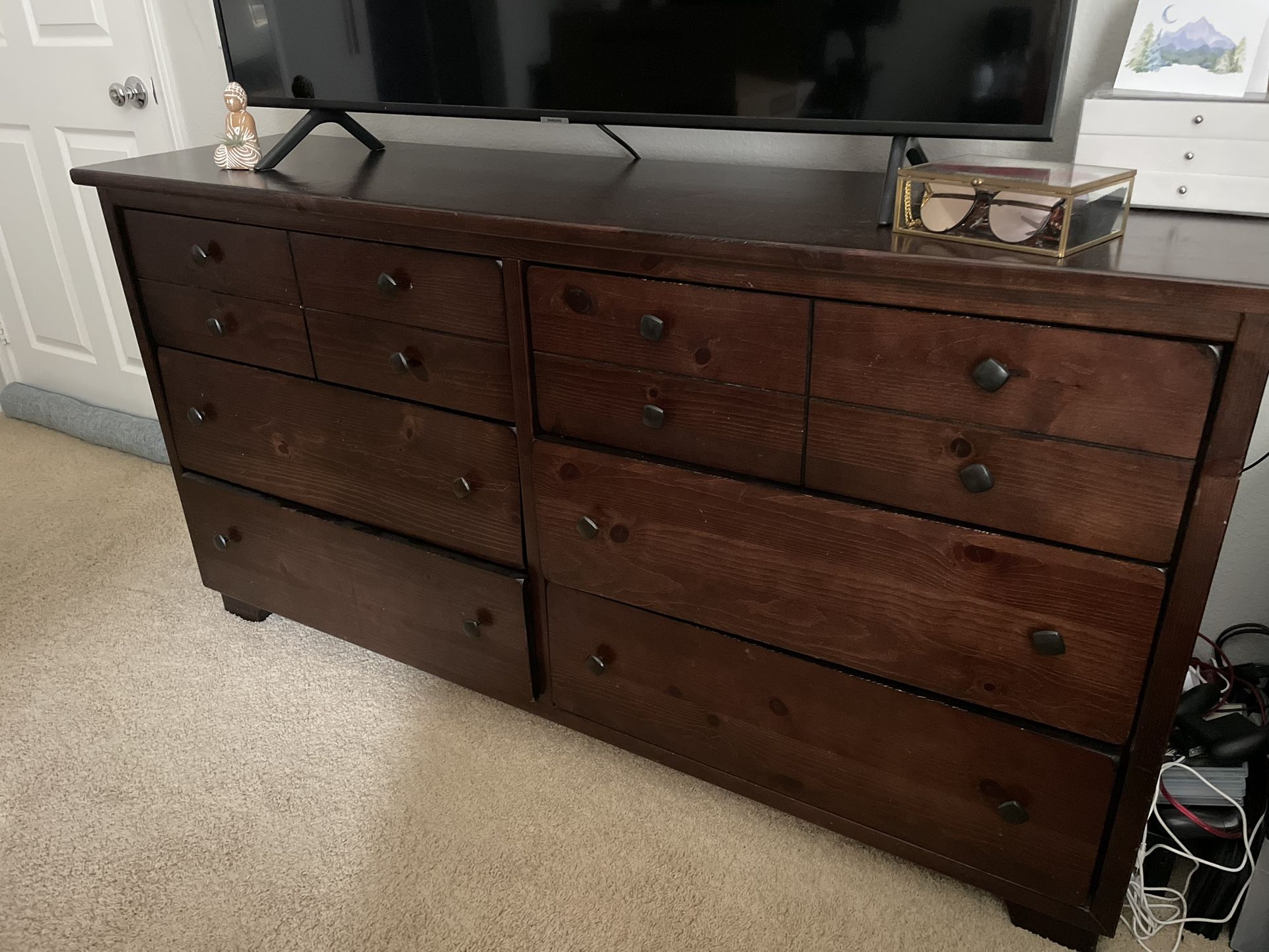 Dark Wood Dresser