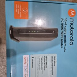 Motorola Modem WiFi Router 