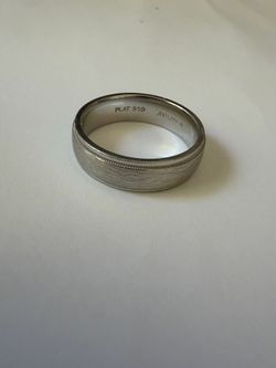 Men’s Platinum 950 Band – ArtCarved