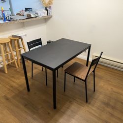 Dining Table With 2 Chairs