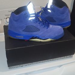 Jordan 5 Blue Suede Size 10.5 