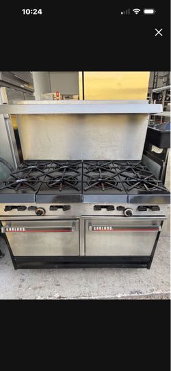 Garland eight Burner range