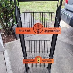 Jagermeister Jager Liquor Store Bottle Display Wire Shelf