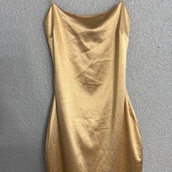 Gold Dress