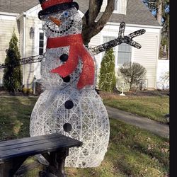 Christmas Outdoor Light Up Snowman 