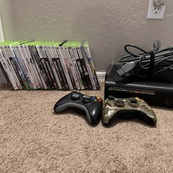 Xbox 360 With 24 Games