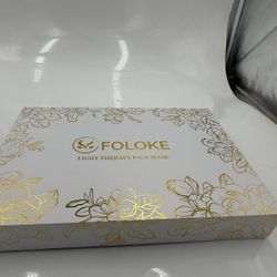 Foloke Light Therapy Face Mask New Sealed 