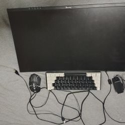 Gaming Monitor, Keyboard, Mouse