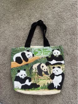 san diego zoo panda tote