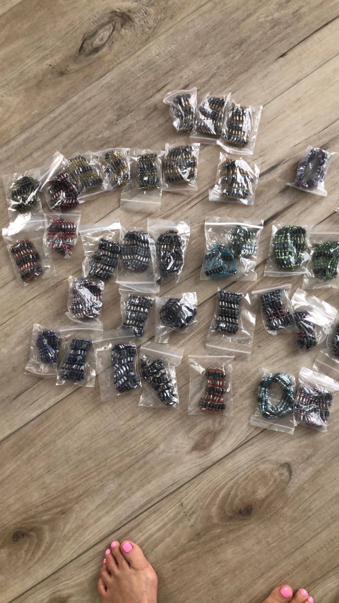 Magnetic Bracelet! Necklace Sorted Colors