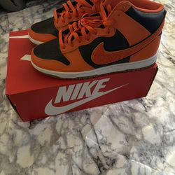 Nike Dunk High Orange 10.5m
