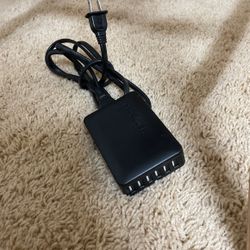 RAVPower RP-PC028 60w 12a 6 Ports USB Wall Desktop Charger Station PB20