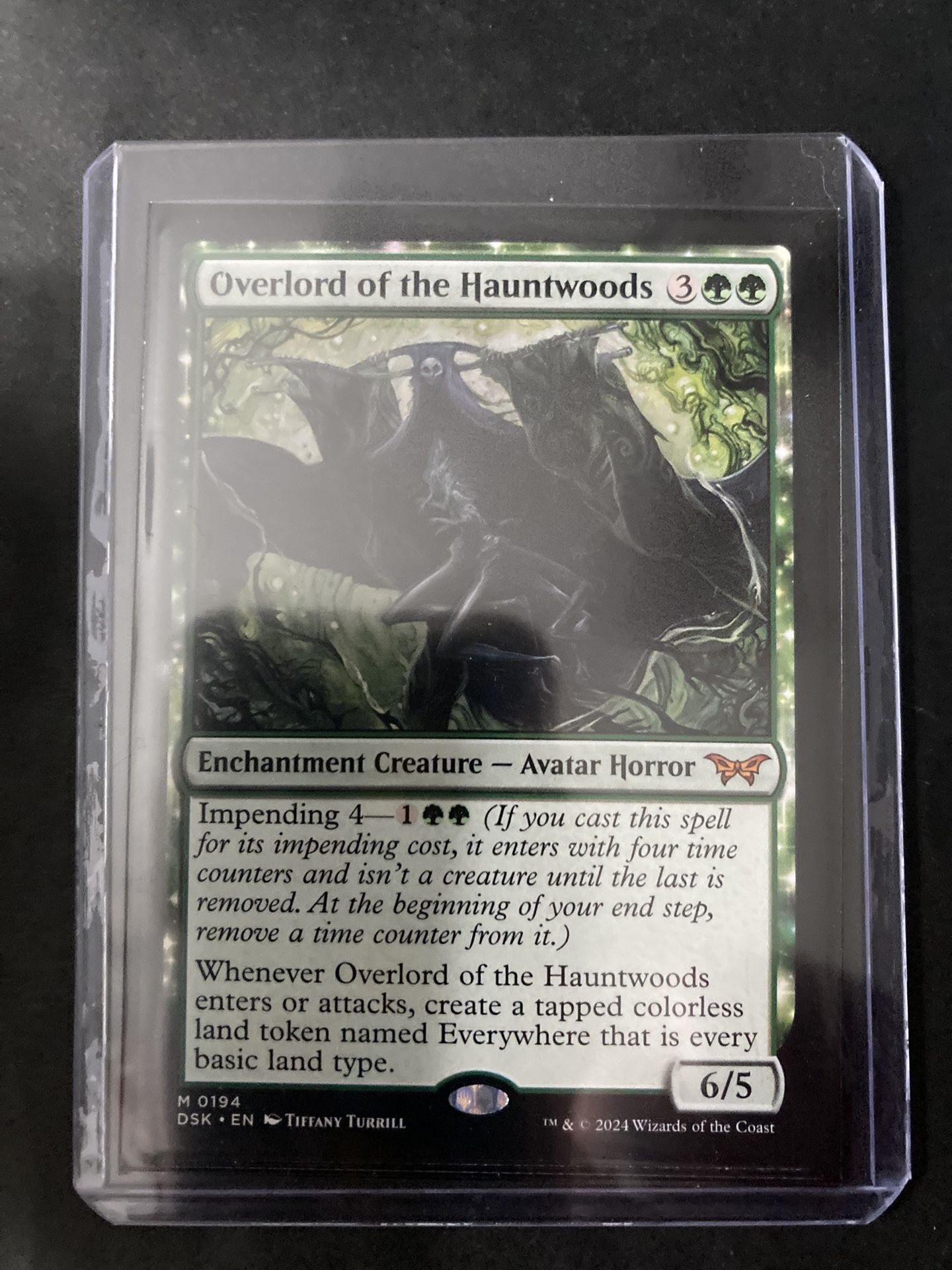 MINT Overlord of the Hauntwoods NEVER PLAYED