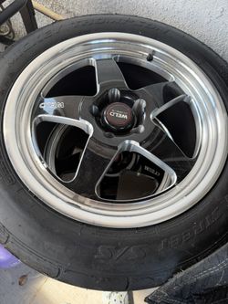 2 Weld Rims With Tires For Mercedes S Class/Amg. In Good Condition.