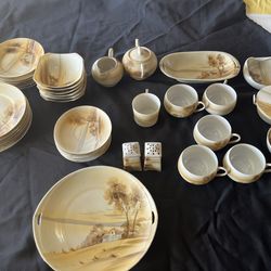 Hand painted dinnerware
