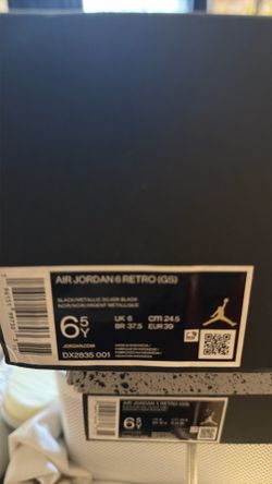 Jordan 6s 6.5