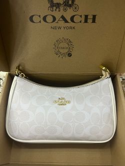 coach teri shoulder bag (WHITE)