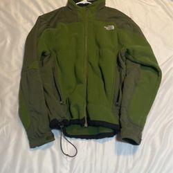 Green North Face Jacket 