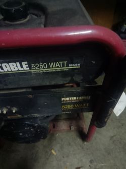 5420 watt generator for sale