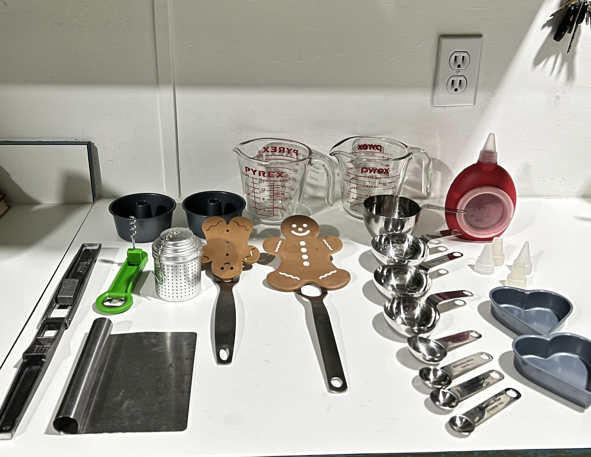 Kitchen Measuring pyrex vintage Measuring Cups & Spoons measuring