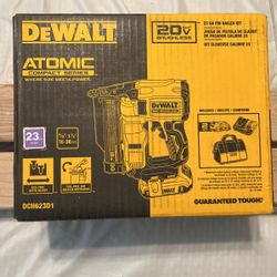 Dewalt Atomic 20v Dcn623d1 Nailer Kit