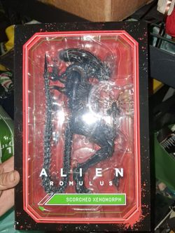 Alien Romulus scorched  xenomorph