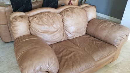 Like new leather couches