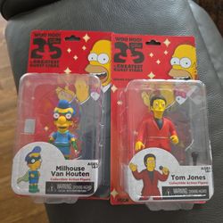 Neca Simpsons Milhouse and Tom Jones